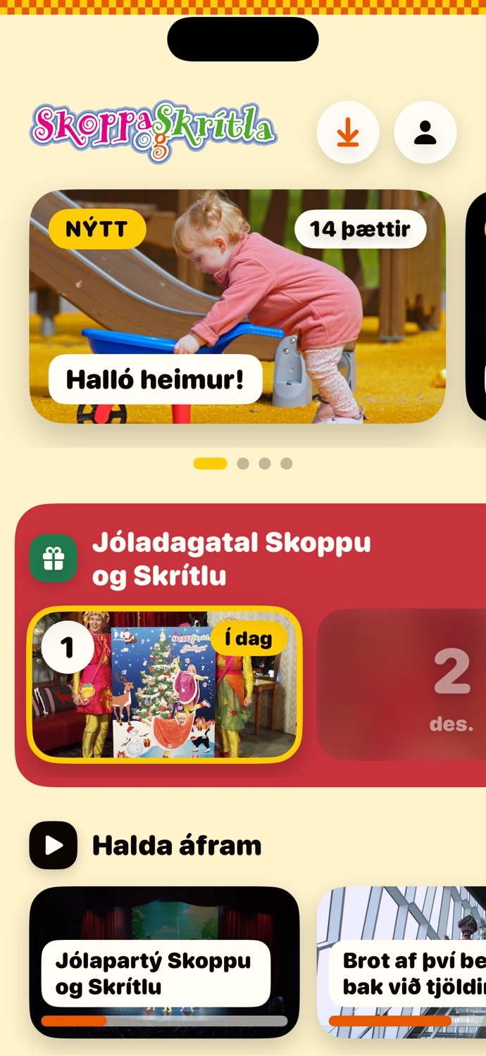 iPhone: heimaskjárinn